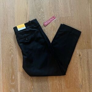 Merona Black Chinos Comfortable Cotton Blend women’s 10 new with tag
